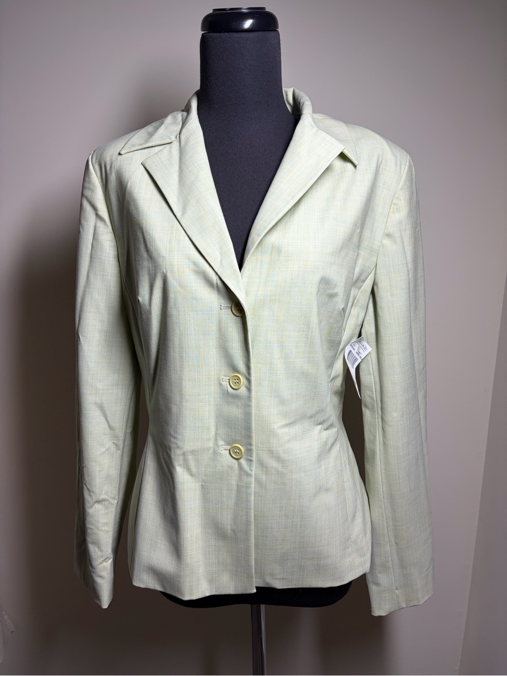 Tahari Pale Green Tailored Women's Blazer